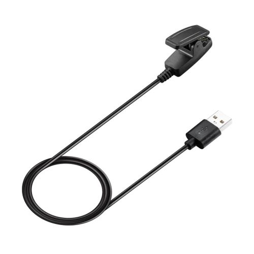 Câble de chargement USB pour Garmin Lily, Forerunner 35/30, Forerunner735XT, 235/230/630/645/645 music, Vivomove HR, Approach S20, ForeAthlete 35J, Forerunner35J
 Fiche Technique et Prix au Maroc