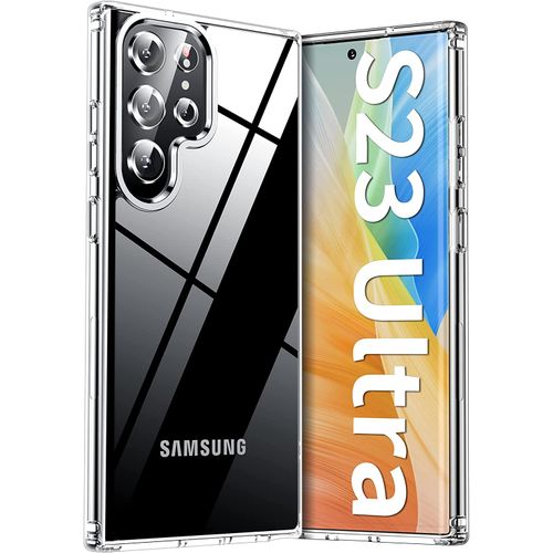 Case Pochette Compatible avec Samsung S23 Ultra 5G Transparent Étui de Protection
 Fiche Technique et Prix au Maroc