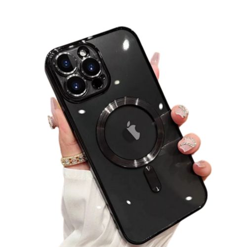 Case Pochette IPhone 14 pro  MagSafe anti-collision Haut Qualité Noir
 Fiche Technique et Prix au Maroc