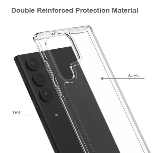 Case Pochette transparente pour Samsung Galaxy S23 Ultra (5G) haut Qualité
 Fiche Technique et Prix au Maroc