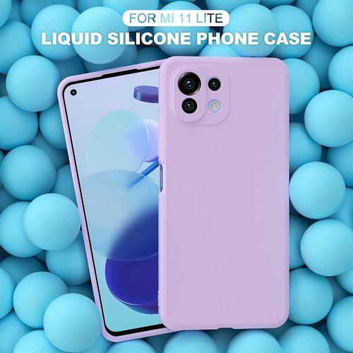 Case xiaomi mi 11 lite Cover Liquid Silicone Case Mauve
 Fiche Technique et Prix au Maroc
