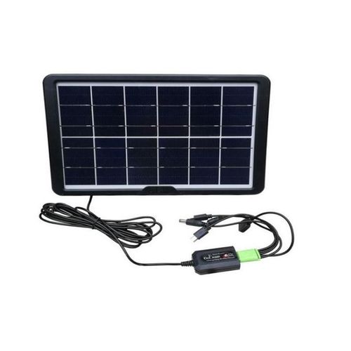 Cclamp Panneau Solaire, Chargeur Solaire 8W - 6V
 Fiche Technique et Prix au Maroc