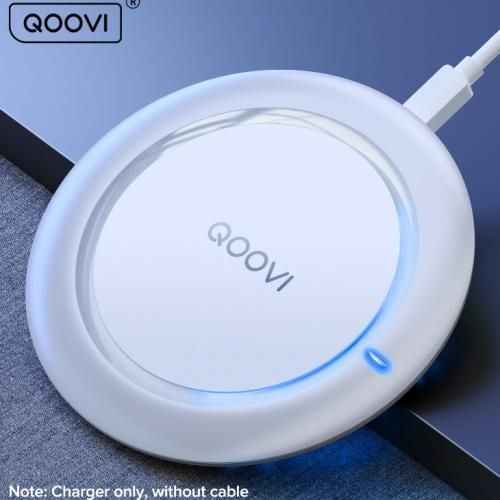 Chargeur de téléphone sans fil Wireless QI rapide 15W certifié pour Samsung, Iphone et earbuds
 Fiche Technique et Prix au Maroc