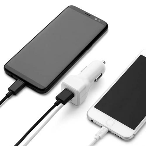 Chargeur de voiture WUW-T22 2 ports USB T22 DC12-24V 5V 2A
 Fiche Technique et Prix au Maroc