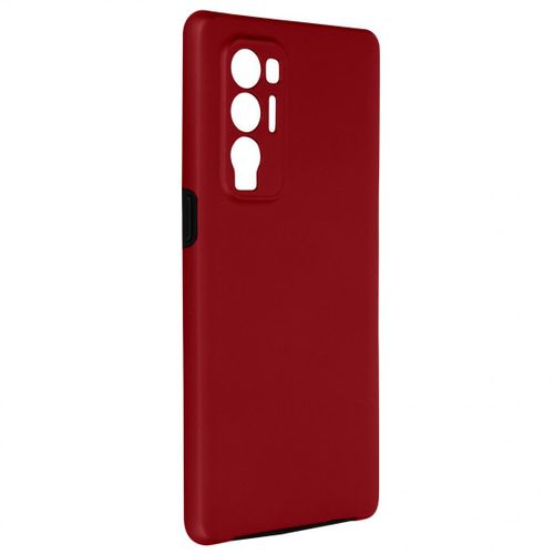 Cover Coque pour Oppo find x3 Neo Dane agréable touche confort,Case Rouge
 Fiche Technique et Prix au Maroc