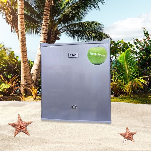 Fitco Minibar mini réfrigérateur gris avec serrure 50L
 Fiche Technique et Prix au Maroc