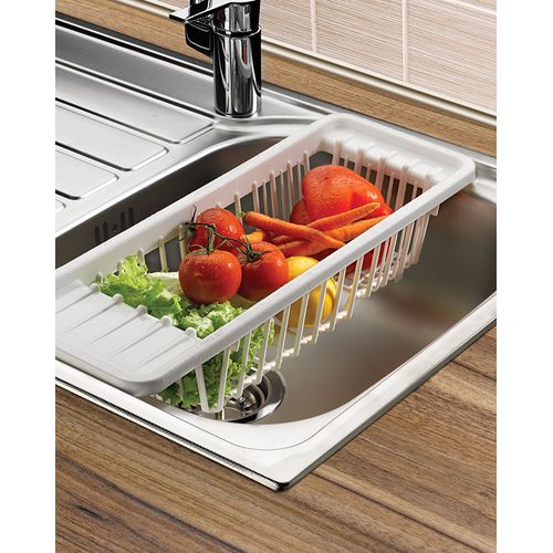 Gondol Egouttoir Légumes et Fruits En Plastique Station d'évier 45x16x10 Cm
 Fiche Technique et Prix au Maroc