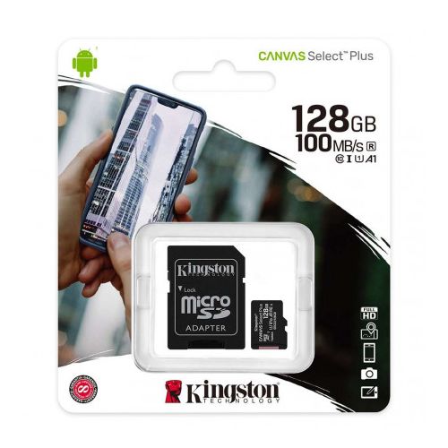 Kingston 128GB Carte microSD
 Fiche Technique et Prix au Maroc