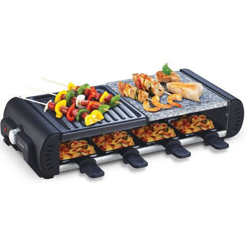 Kiwi Appareil a raclette-grill 2 en 1 jusqu'à 8 personnes 1200w
 Fiche Technique et Prix au Maroc