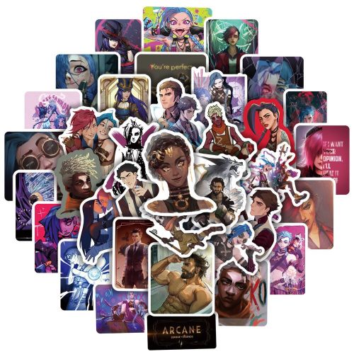 League Of Legends Graffiti Stickers DIY Phone Computer Stationery Cup Notebook LOT/30 pcs
 Fiche Technique et Prix au Maroc