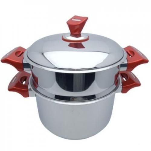 Luxus Couscoussier en acier inoxydable 8L
 Fiche Technique et Prix au Maroc