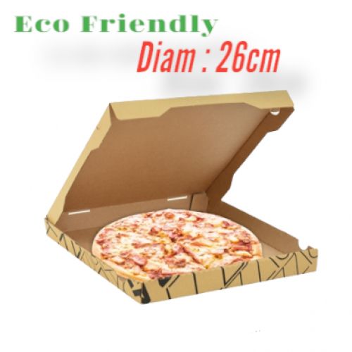 LwS> Pack 50 Unités Boite Pizza 26cm
 Fiche Technique et Prix au Maroc