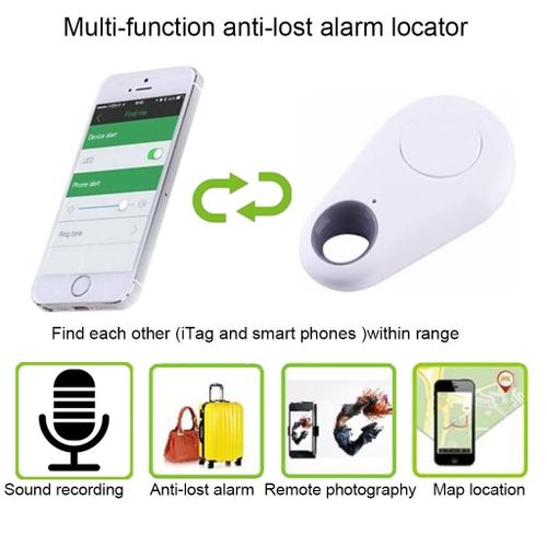 Mini traceur GPS intelligent Anti-perte, iTag, localisateur, sans fil (Blanc)
 Fiche Technique et Prix au Maroc