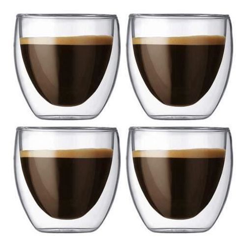 Mirka 4 Tasses double paroi 80ml
 Fiche Technique et Prix au Maroc