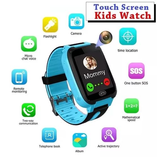 Montre Connectée Enfant GPS Security™ BLEU
 Fiche Technique et Prix au Maroc