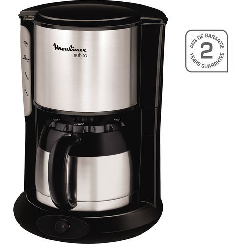 Moulinex Cafetière Filtre Thermos 8 À 12 Tasses
 Fiche Technique et Prix au Maroc