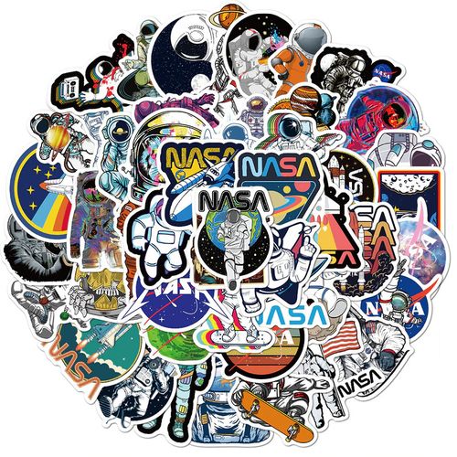 NASA Outer Space Graffiti Stickers Astronaut For Luggage Motorcycle Laptop Toy Car LOT/30 pcs
 Fiche Technique et Prix au Maroc