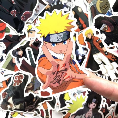 Naruto Akatsuki Sasuke Uchiha Itachi, étiquette dessin animé, pour Snowboard, ordinateur portable, 50 pcs by moroccan otaku
 Fiche Technique et Prix au Maroc