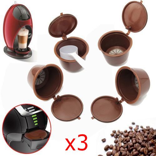 PACK 3 CAPSULE DOLCE GUSTO COMPATIBLE RECHARGEABLE
 Fiche Technique et Prix au Maroc