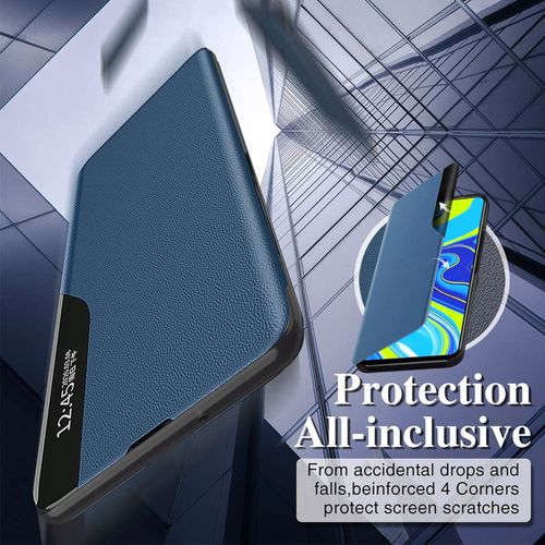Pochette pour Samsung Galaxy Note 20 Ultra support Flip cover Blue
 Fiche Technique et Prix au Maroc