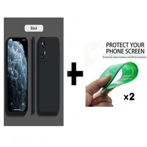 Pochette pour Xiaomi 12T Pro Black + 2 Incassable ciramic pour Xiaomi 12T pro
 Fiche Technique et Prix au Maroc