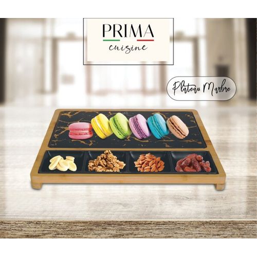 Prima Plateau Marbre - Porcelaine
 Fiche Technique et Prix au Maroc