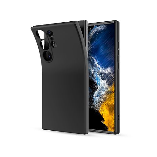 QUIVANA Pochette pour Samsung Galaxy S23 ultra Silicone Liquide Protection - Noir
 Fiche Technique et Prix au Maroc