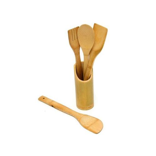 Set 4 Cuillères spatule de cuisson de repas à la maison en bois
 Fiche Technique et Prix au Maroc