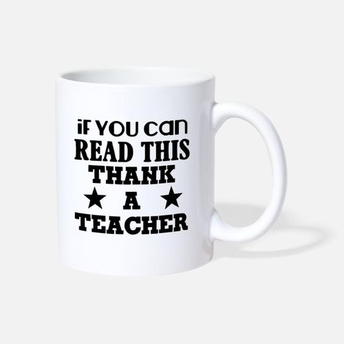 Si vous pouvez lire ceci merci, Tasse cadeau de café - Mug
 Fiche Technique et Prix au Maroc