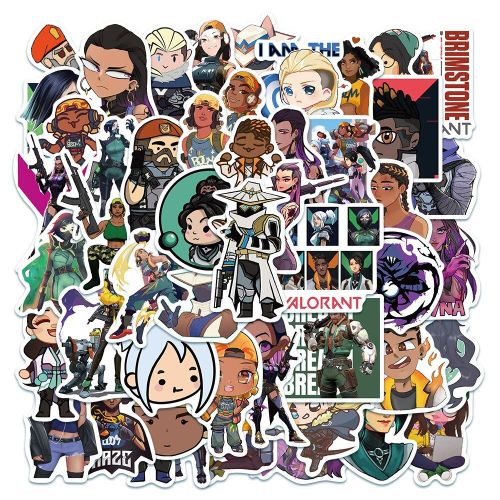 Valorant – étiquettes autocollantes de jeu pour réfrigérateur, anime,cosplay LOT/30 pcs
 Fiche Technique et Prix au Maroc