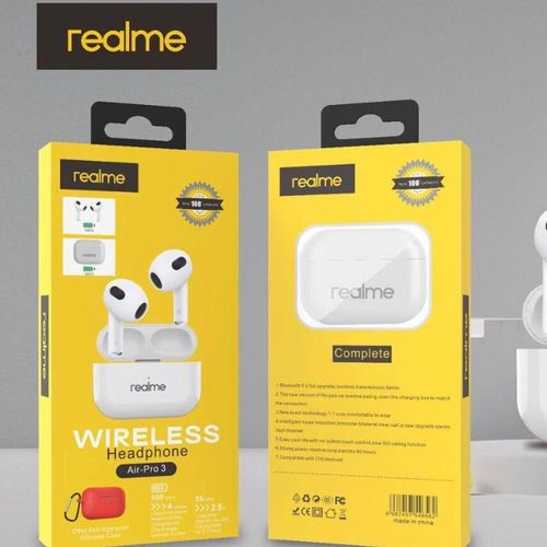 realme Écouteurs Bluetooth sans fil Contrôle Tactile
 Fiche Technique et Prix au Maroc