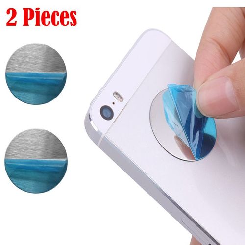 02 Plaque Magnétique Support Téléphone pour Voiture Maison, en Metal
 Fiche Technique et Prix au Maroc