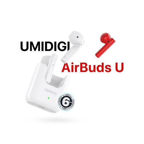 UMIDIGI AirBudsU White
 Fiche Technique et Prix au Maroc
