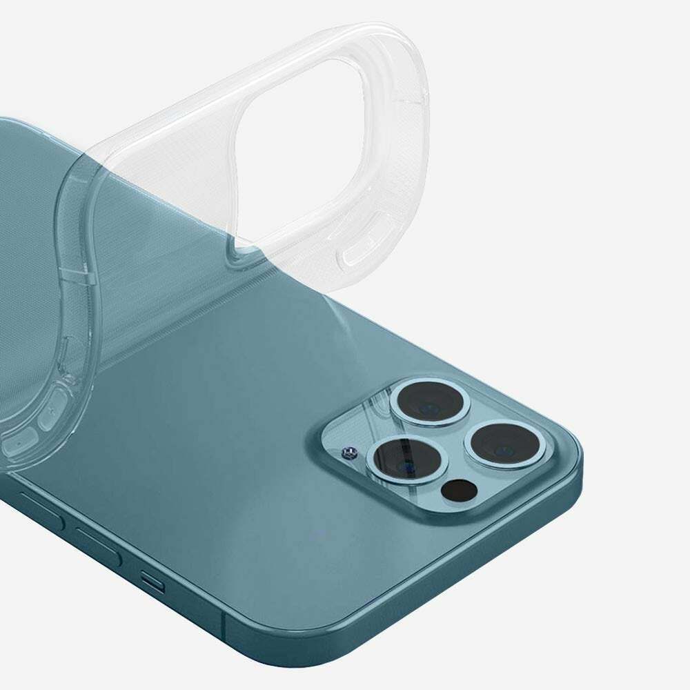 Coque silicone iPhone 12/Pro/Max/mini INVISIBLE transparente souple