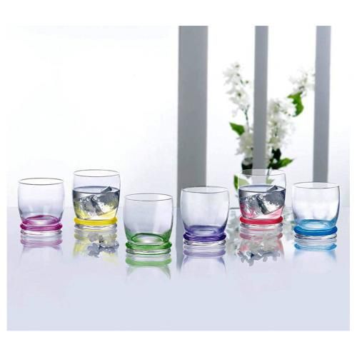 Set de 6 verres d'eaux et de jus carré colleurs Luminarc kssir 31cl/10.5oz
 Fiche Technique et Prix au Maroc