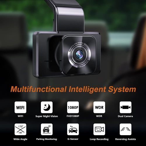 Caméra de tableau de bord DVR pour voiture
 Fiche Technique et Prix au Maroc