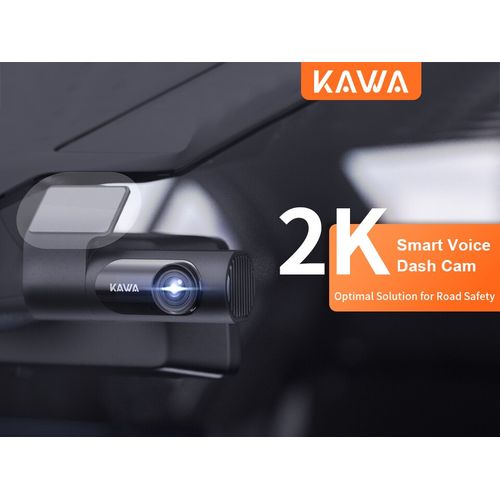 KAWA-Caméra de voiture DVR 2K , Contrôle d'application, Vision nocturne
 Fiche Technique et Prix au Maroc