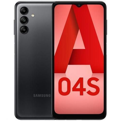 Samsung Galaxy A04S - 4G - 6.5’’- 4Go / 64Go - 50MP - 5000mAh - Noir
 Fiche Technique et Prix au Maroc