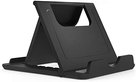 DFV mobile - Support de Bureau Pliant Lutrin Multi-Angle Réglable Universel pour Smartphone et Tablette Compatible avec INNJOO FIRE3 Pro LTE - Noir Fiche Technique et Prix au Maroc