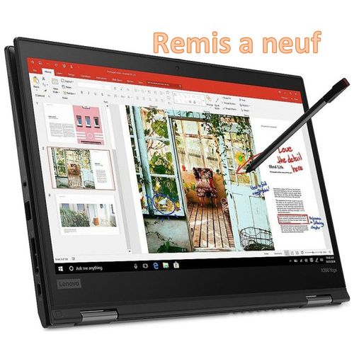Lenovo THINKPAD YOGA X390-Intel Core i5-8Th/ 8Go / 240Go SSD NVMe / 13.3" FHD Tactile - Remis a neuf
 Fiche Technique et Prix au Maroc