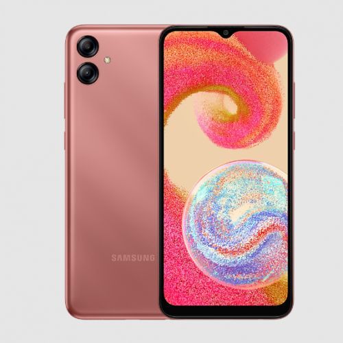 Samsung Galaxy A04e - 6,5” HD+ - 3 / 32GB - 13 MP - Bleu
 Fiche Technique et Prix au Maroc