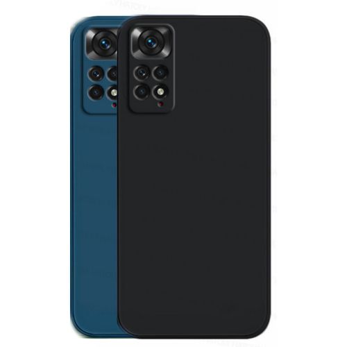 2 Pochette silicone Noir et Bleu Marine pour Xiaomi redmi Note 11s (4G)(4G)
 Fiche Technique et Prix au Maroc
