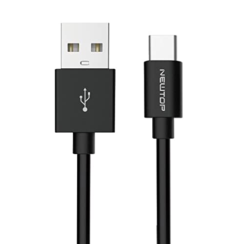 N NEWTOP Câble CU07 chargeur 2,1 A USB TypeC mâle 1 mètre universel de charge de données câble de transmission compatible avec téléphones intelligents Samsung, Huawei, Xiaomi, Realme, Oppo (1 pièce Fiche Technique et Prix au Maroc