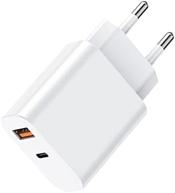Chargeur USB C 30w, MULTIM PD3.0 QC3.0 2 Ports Rapide Chargeur Compatible avec iPhone 14 Pro 14 Pro Max 13 Pro 12 Pro Samsung Galaxy S21 S22 Google Pixel 6 Pro Note20 iPad Air Fiche Technique et Prix au Maroc