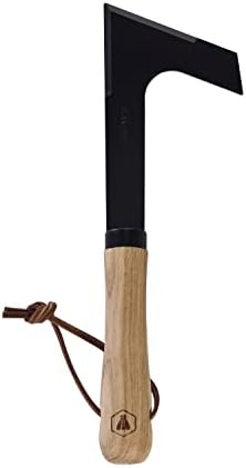 LAGUIOLE - LAGUIOLE, 40269056, Couteau Grattoir Désherbeur Noir et Bois, Jardinage, Outil de Jardin, Ergonomique, Manche en Bois de Frêne Naturel, Lame Acier Inoxydable Avis, Fiche Technique et Prix au Maroc