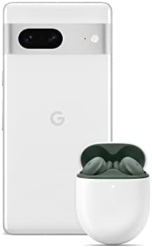 Google Pixel 7 Smartphone Android 5G débloqué avec Objectif Grand Angle et 24 Heures d'autonomie 128GB, Neige avec Buds A-Series Écouteurs sans fil, Olive Fiche Technique et Prix au Maroc