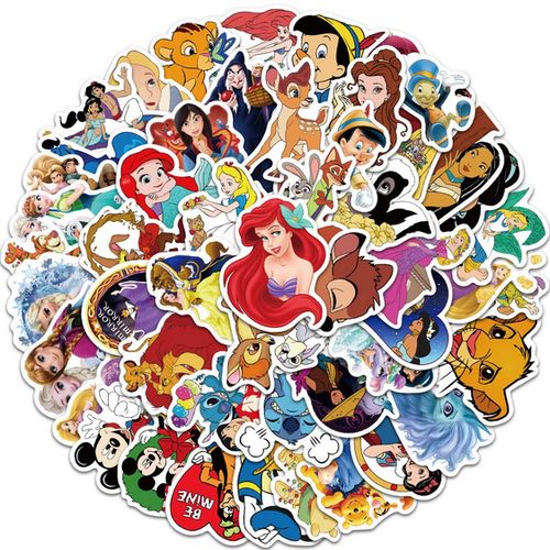 25 C04 Disney Cartoon Micky Princess Stickers for Kids DIY Graffiti Luggage
 Fiche Technique et Prix au Maroc