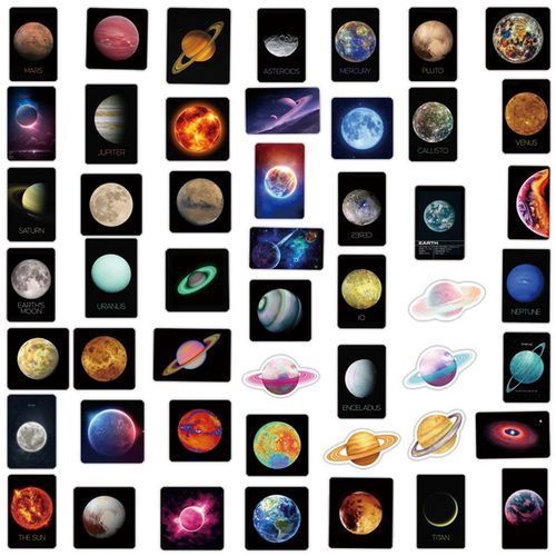 25 P06 Astronomy Universe Planet Graffiti Stickers
 Fiche Technique et Prix au Maroc