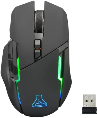 The G-Lab Kult Caesium Souris Gamer sans Fil Rechargeable - Souris Gaming Wireless Haute Performance 7200dpi, LED RGB, 6 Boutons, Souris Gaming Ergonomique, Compatible Pc Ps4 Ps5 Xbox One - 2023 Fiche Technique et Prix au Maroc