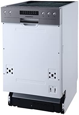 Respekta Lave-vaisselle 45 cm Katha GSP45TIDM partiellement intégré avec protection contre le débordement et délai de départ, 9 niveaux mesurés, pieds réglables en hauteur Avis, Fiche Technique et Prix au Maroc